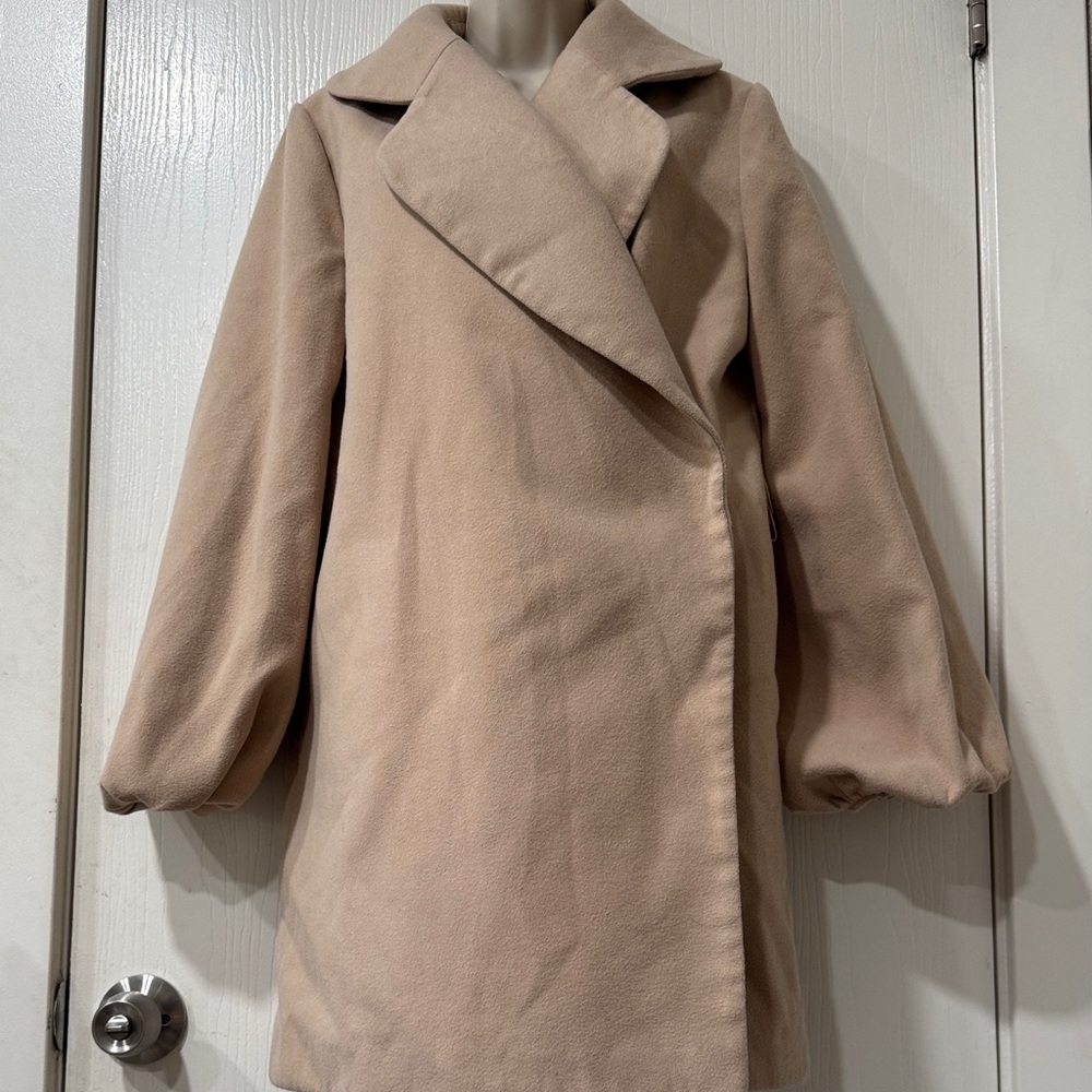 Keepsake Elegant Tan Women's Coat size  XS 0-2
